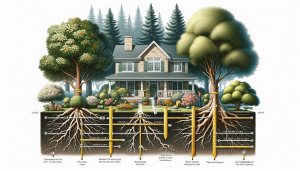 How Close Can Trees Be Planted to a House